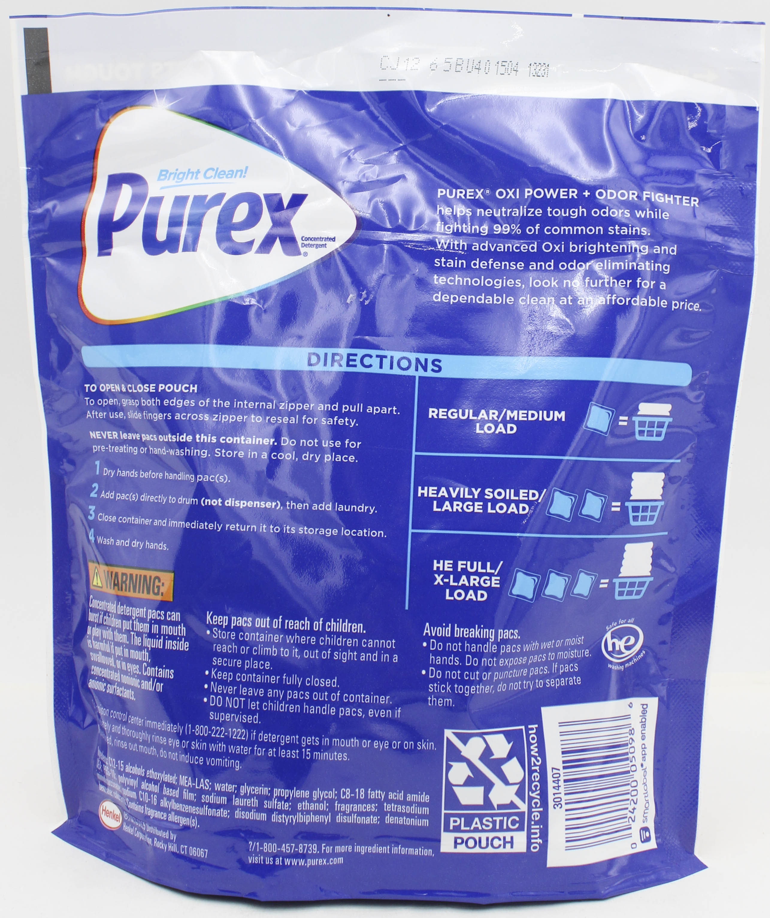 PUREX 17CT 4IN1 DUO OXI + ODOR FIGTHER