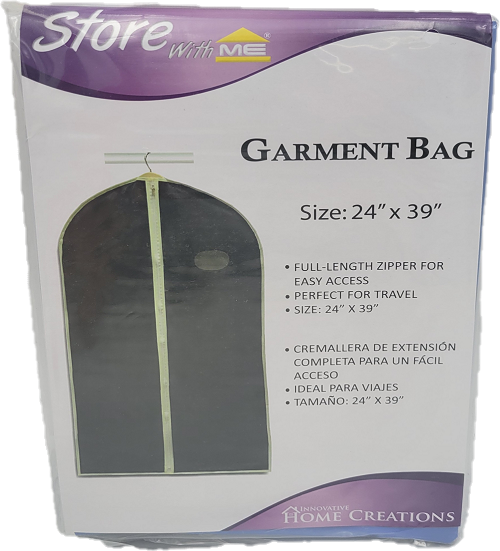 HOME CREATIONS GARMENT BAG 24"x39"