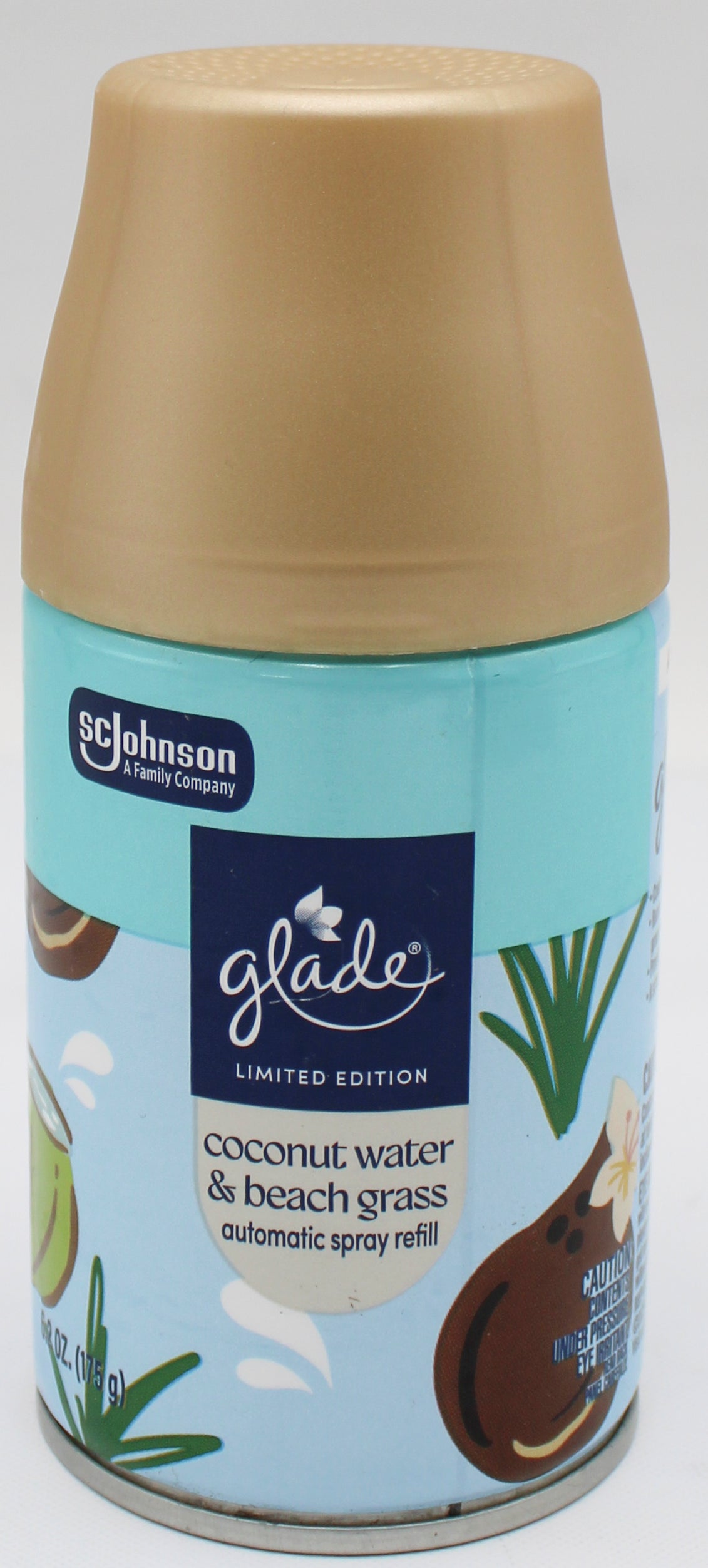 Glade Automatic Spray Refill Coconut Water & Beach Grass 6.2oz