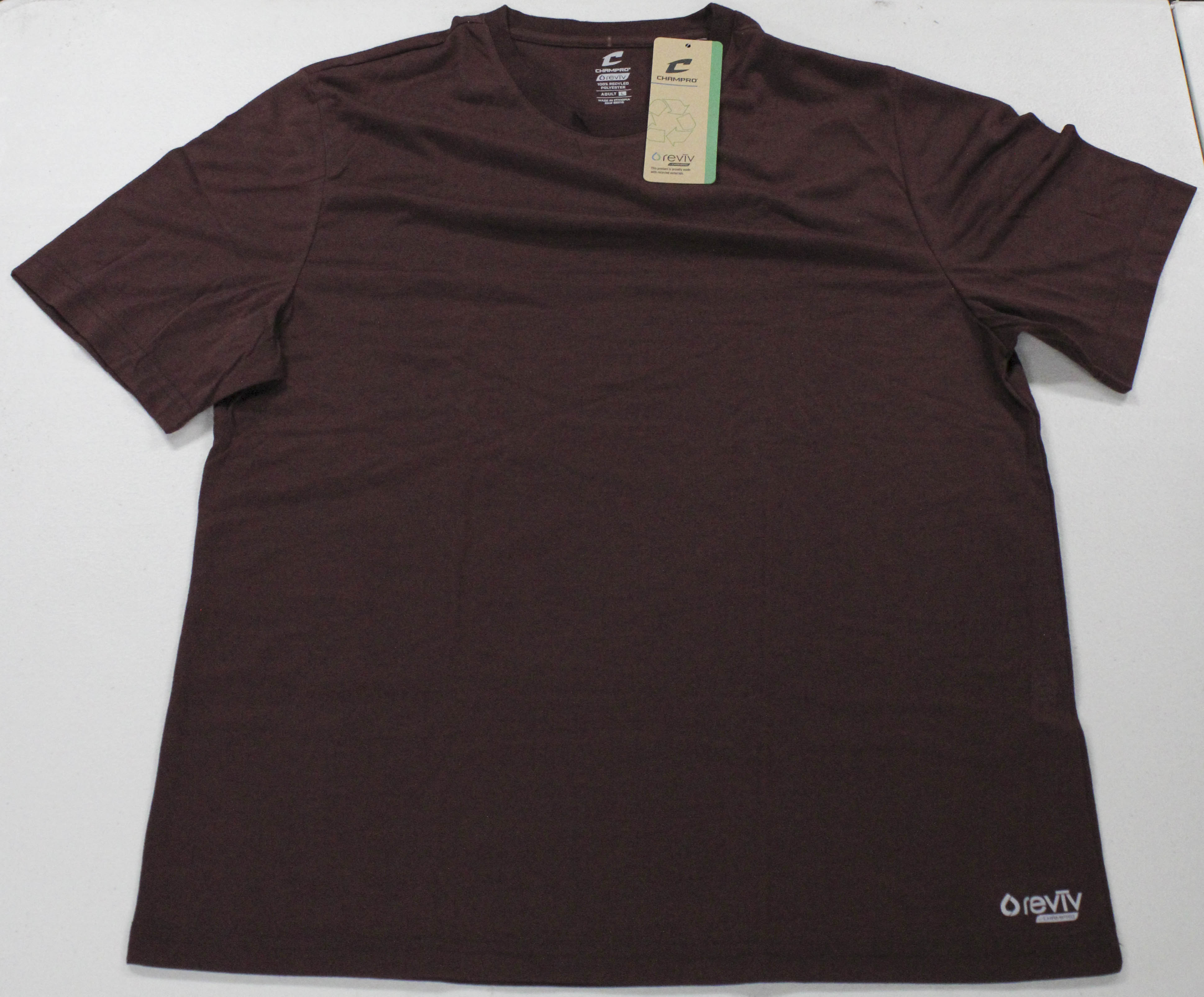 T-SHIRT - ADULT - MAROON - L