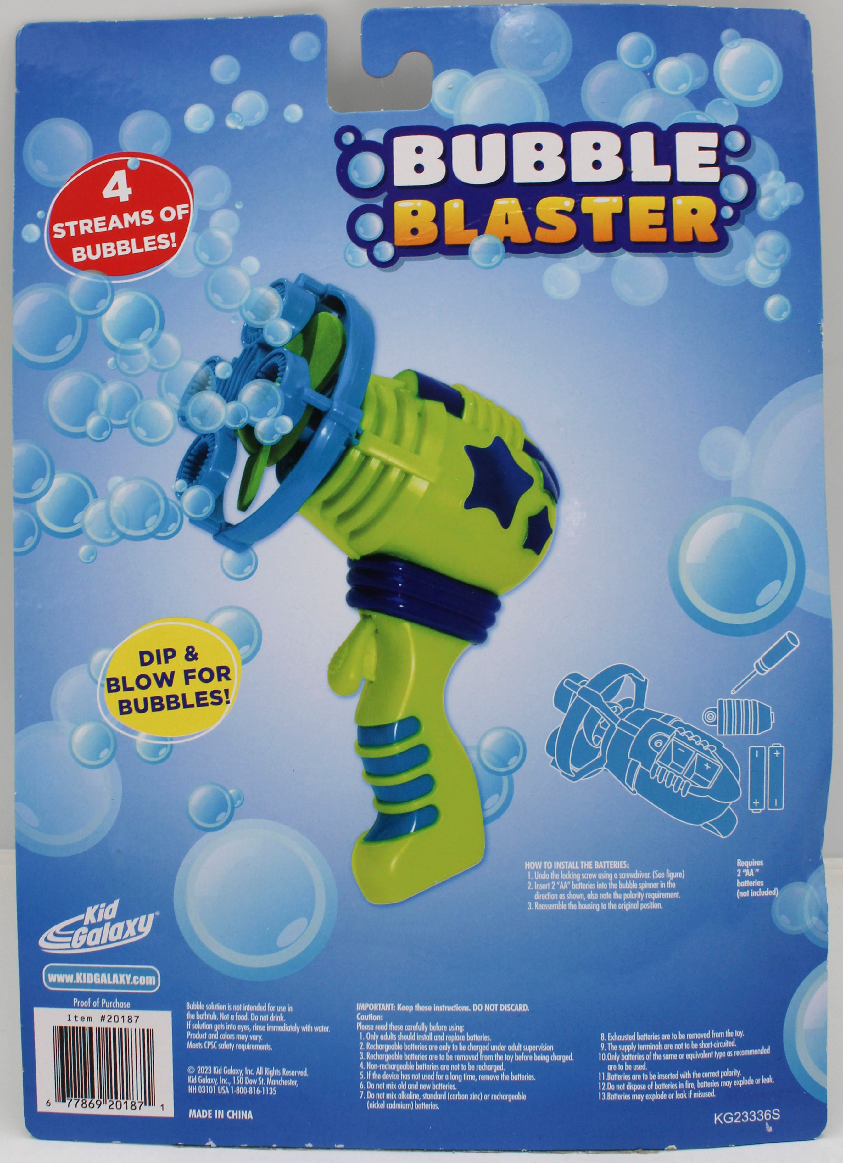 HANDHELD BUBBLE SPINNER