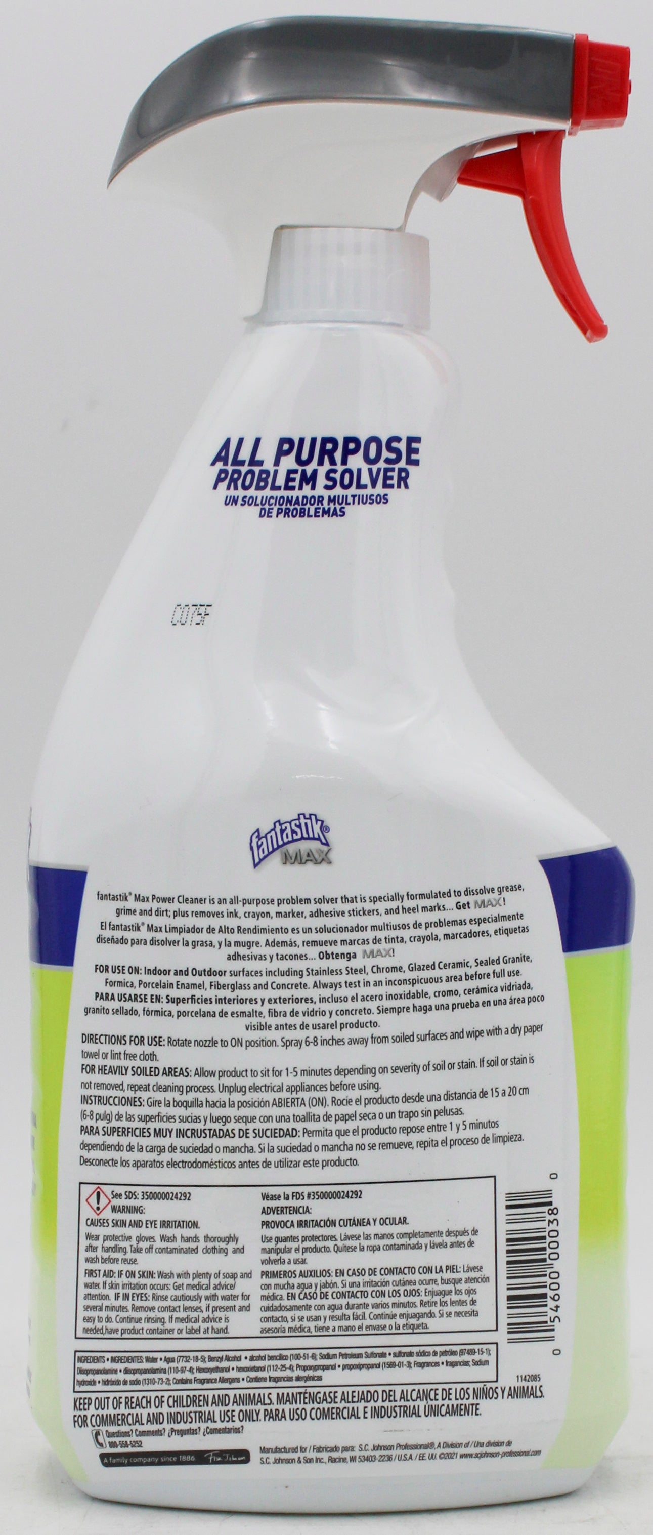 SP FANTASTIK MAX POWER CLEANER 32oz.