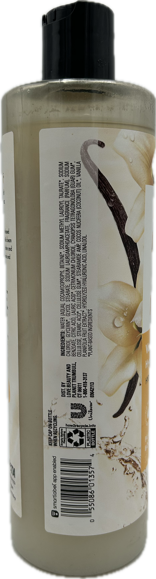 LOVE BEAUTY PLANET BODY WASH VANILLA BEAN 20oz