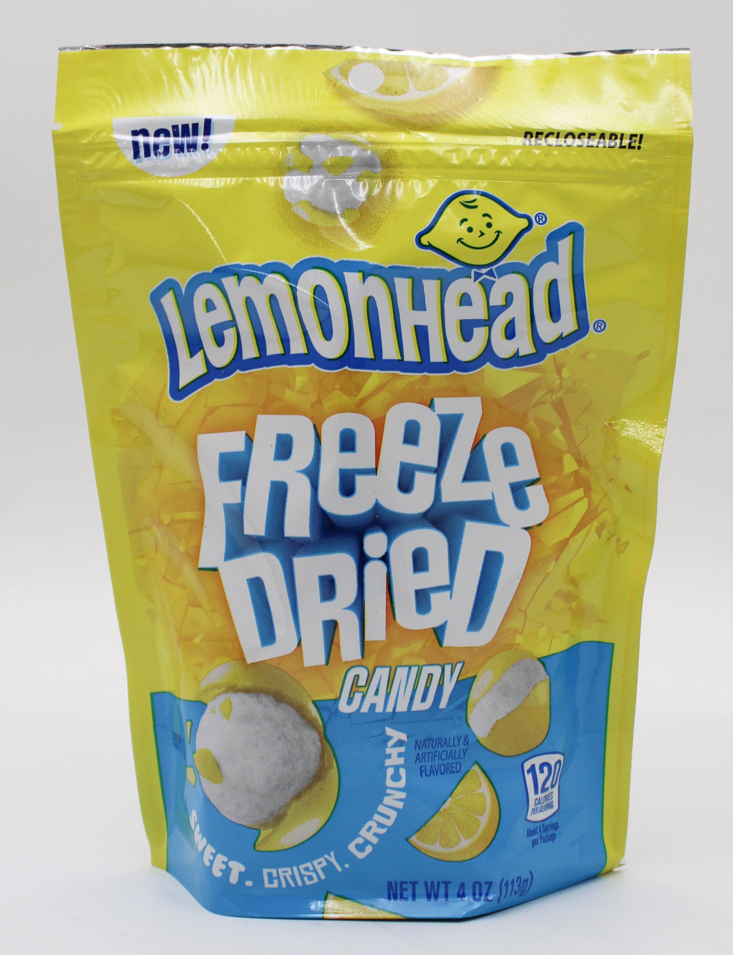 LEMON HEAD FREEZE DRIED 4 OZ BB 11/14/27