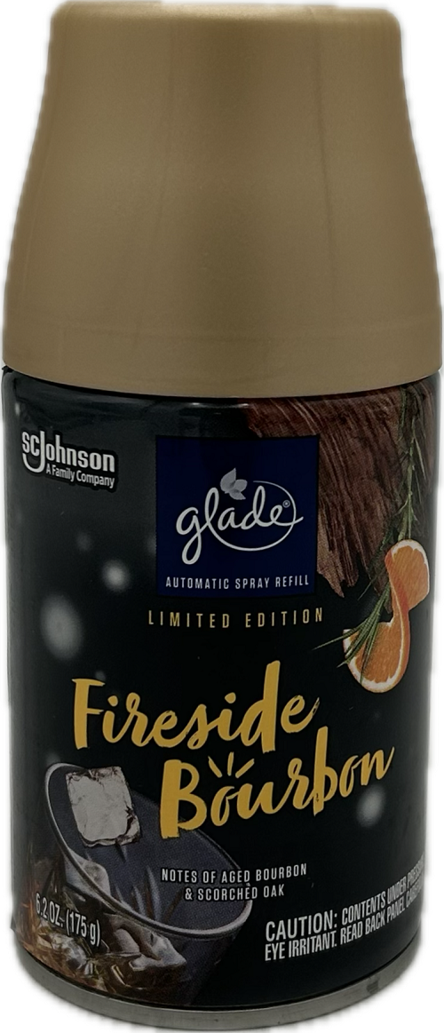 GLADE AUTOMATIC REFILL FIRESIDE BOURBON 6.2oz US