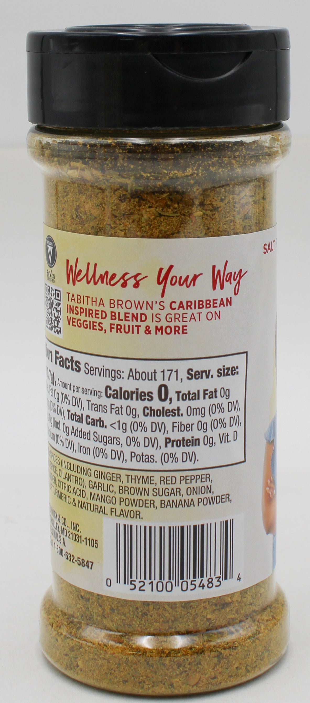 MCCORMICK SUNSHINE CARIBBEAN ALL PURPOSE SEASONING 4.25 Oz BB 08/10/2026