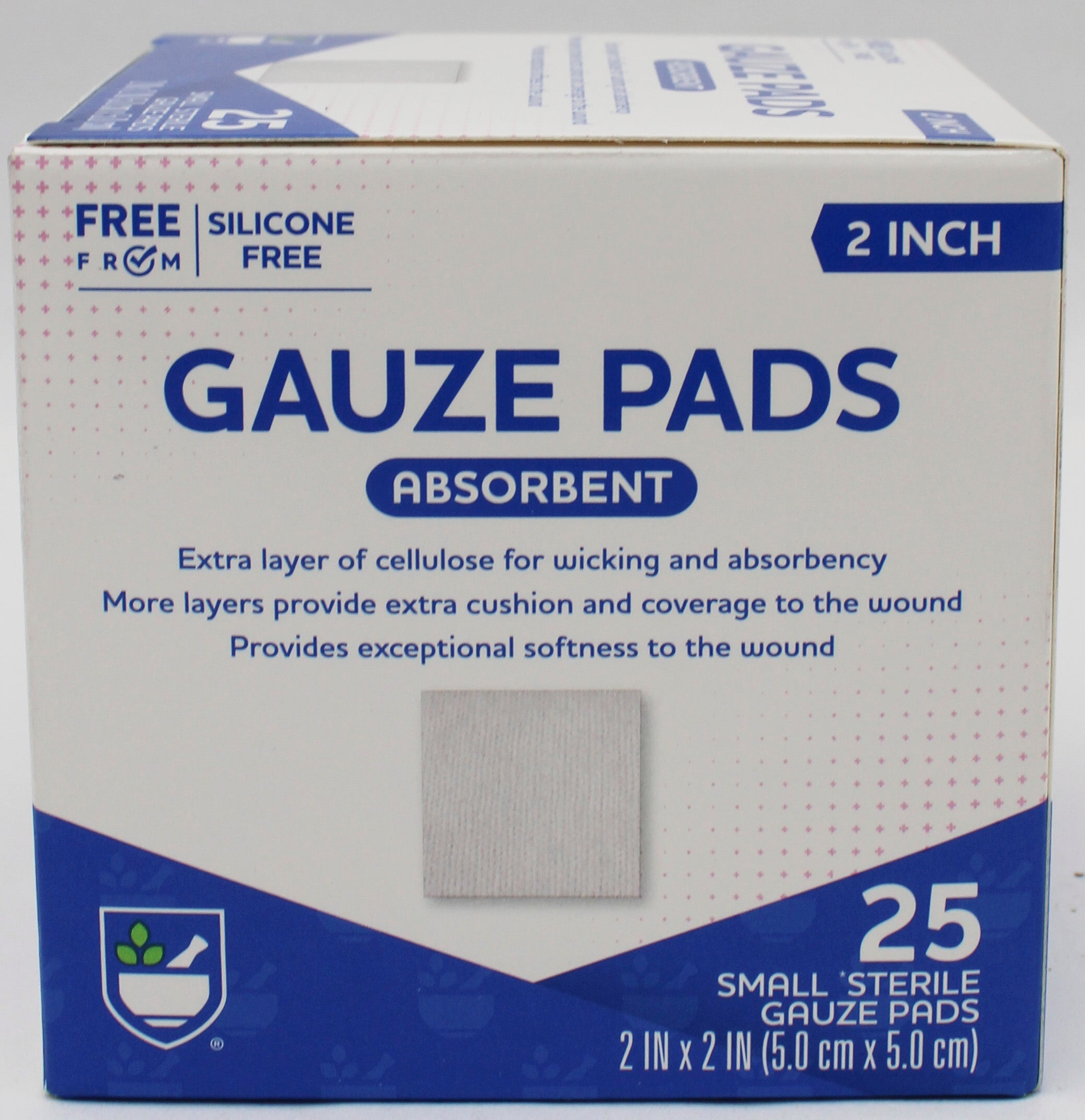 RITE AID 25CT GAUZE PAD 2"X2"