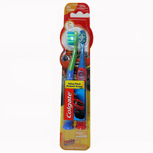 COLGATE .KIDS T/BRSH 2PK-XSOFT/BLAZE-NI