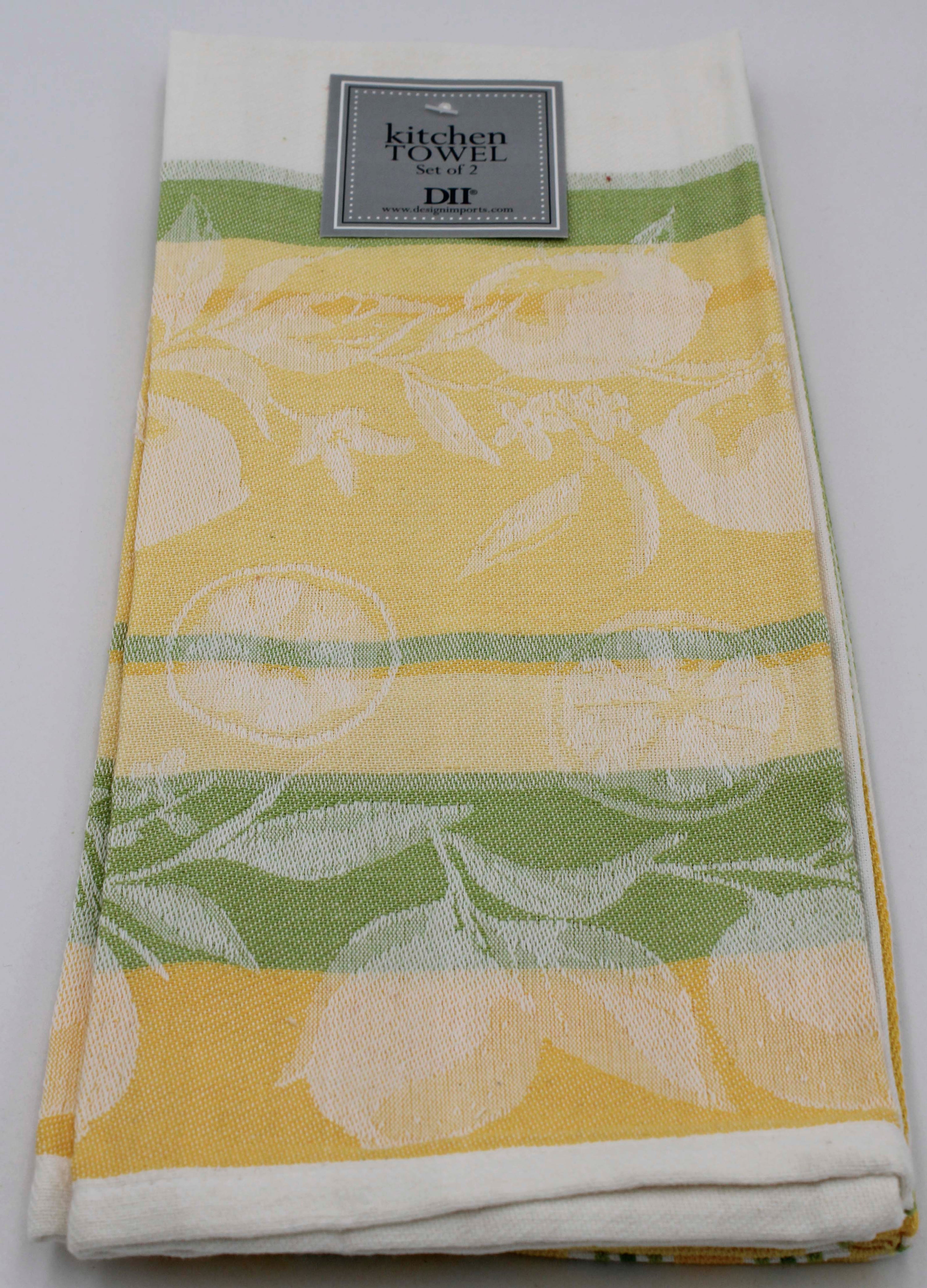 SET OF 2 DISHTOWELS - RIVERA LEMONS