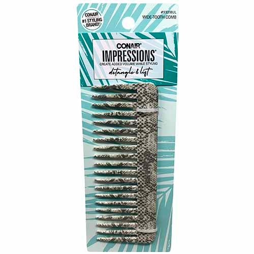 CONAIR DETANGLE WIDE TOOTH COMB-NI