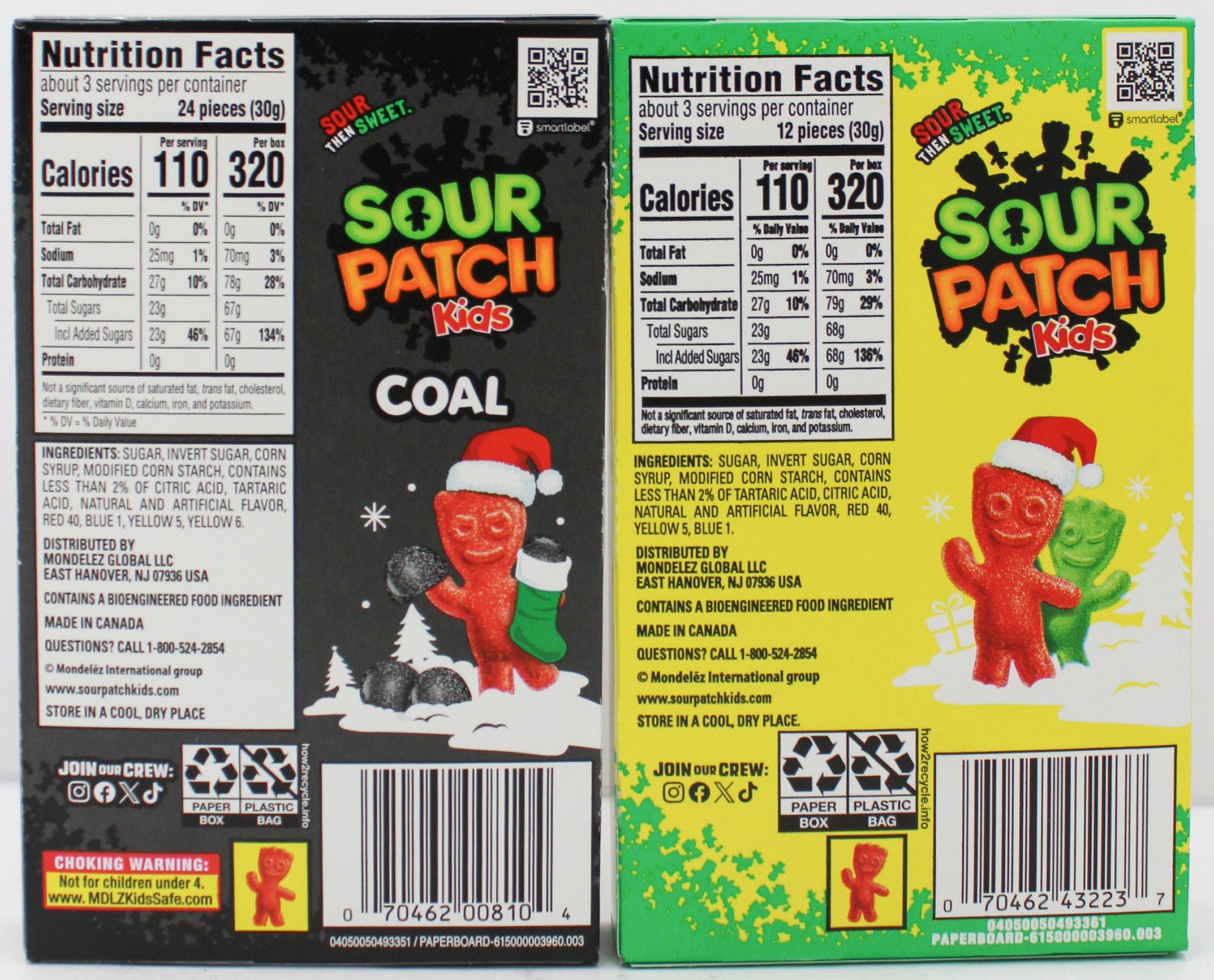 SOUR PATCH KIDS RED GREEN COAL THEATER BOX 3.1 Oz BB 6/21/26