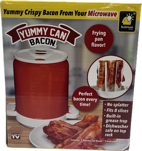 SP ASVT YUMMY CAN BACON MICROWAVE BACON COOKER NI ...