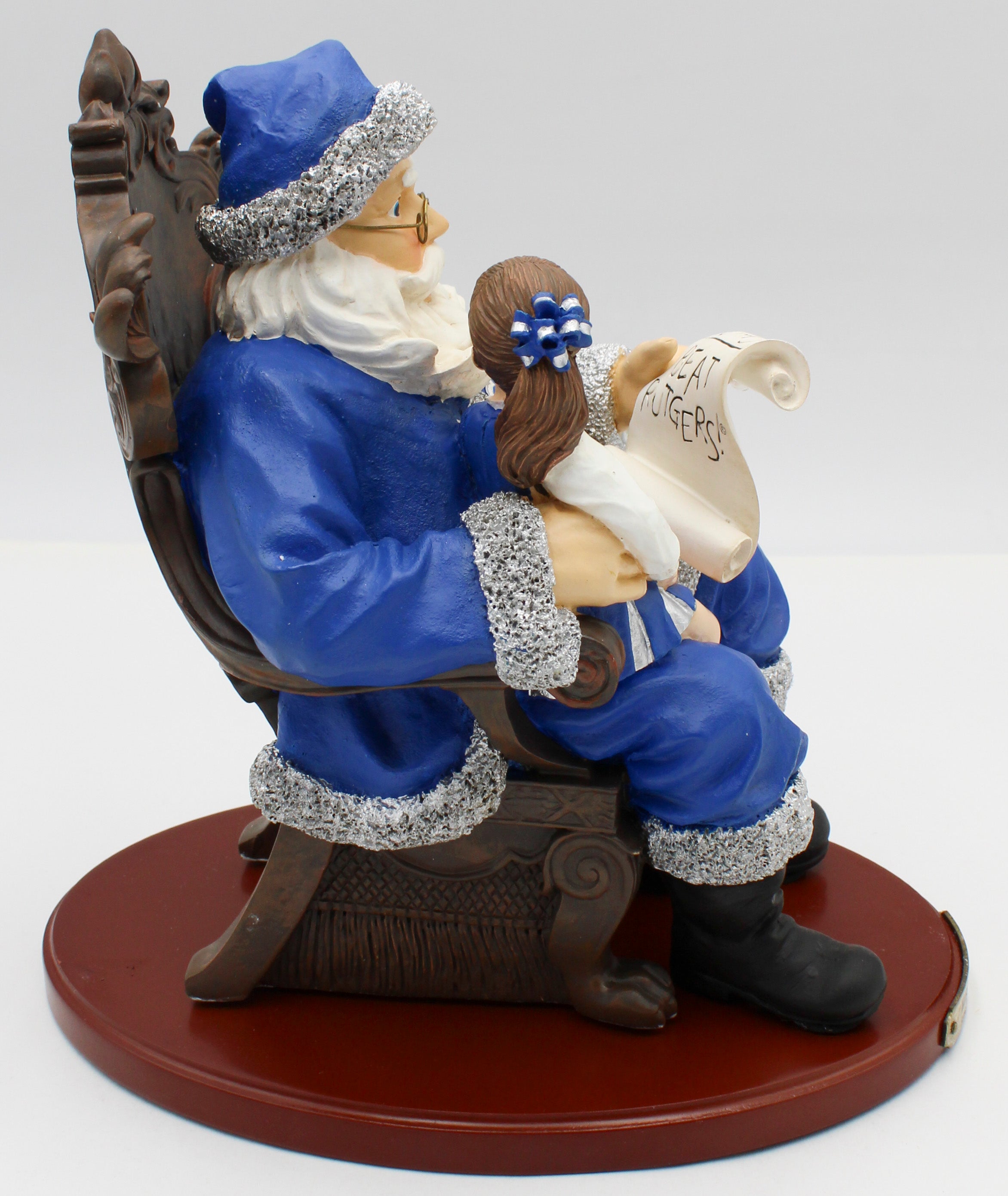 SANTA FIGURINE - SETON HALL PIRATES