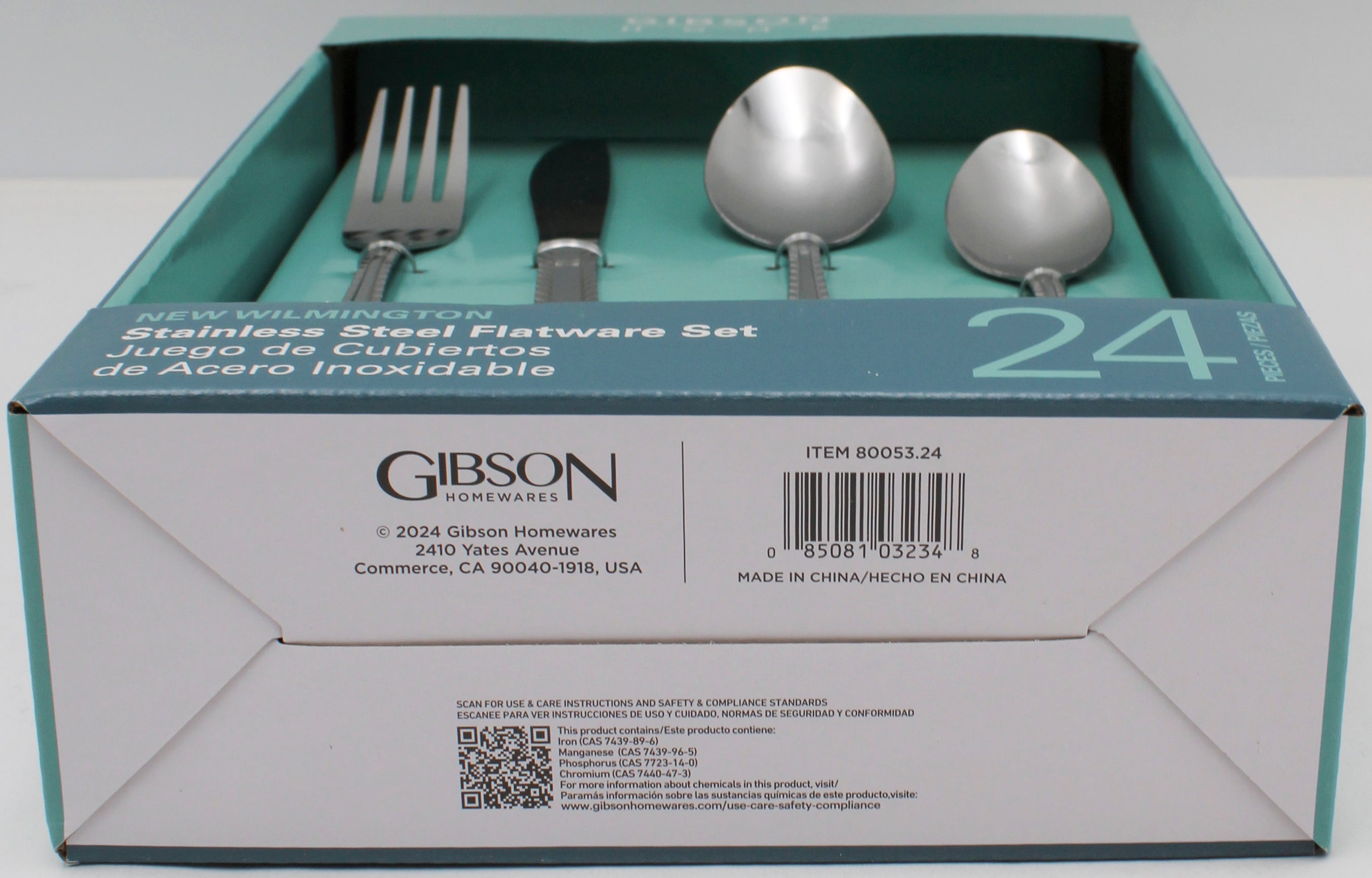 24PC SS FLATWARE SET NI