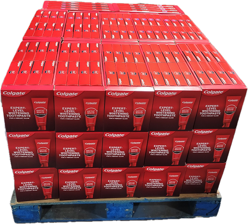 COLGATE OPTIC WHITE PRO SERIES 4ct 3.3oz PALLET DISPLAY EXP 2/2025 NI