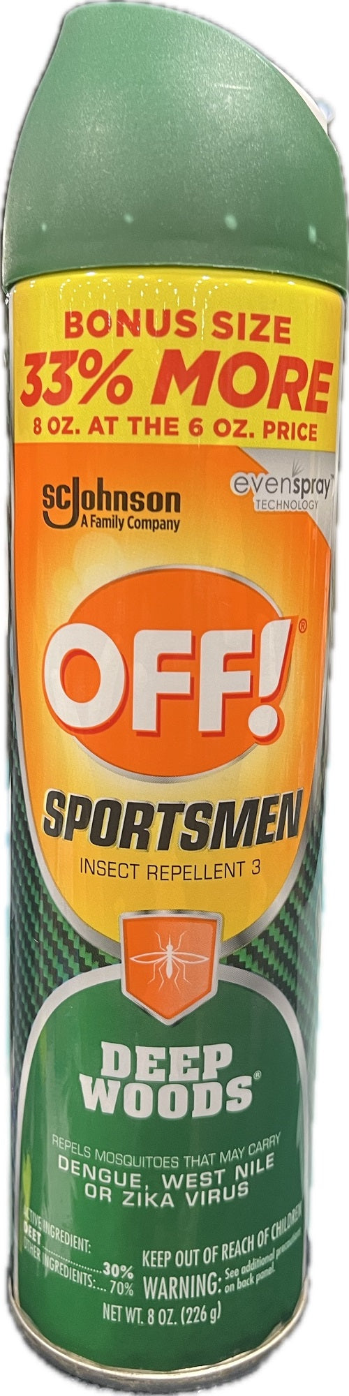 SP OFF! DEEP WOODS 8oz(33%MORE)SPRTSMN