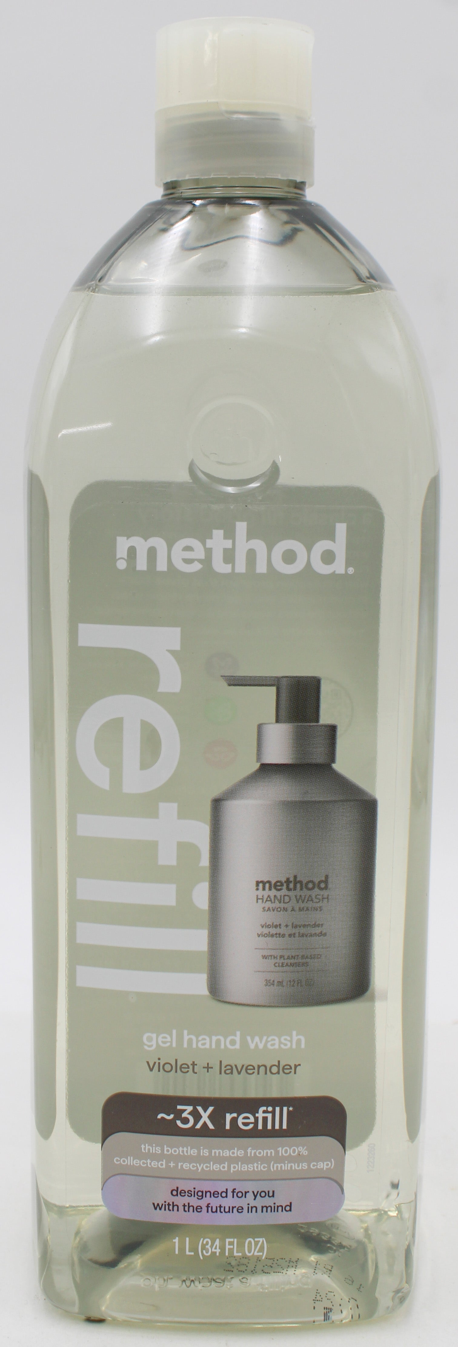 METHOD GEL HAND WASH VIOLET & LAVENDER REFILL 34oz US