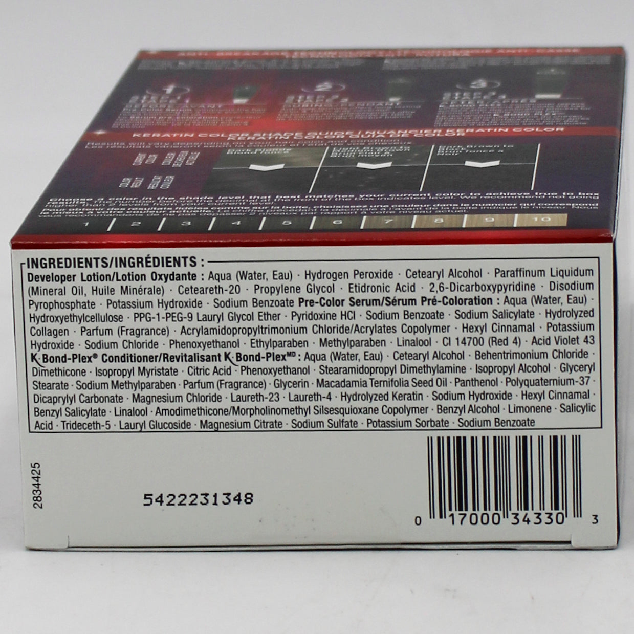 KERATIN COLOR BLACK PURPLE 1.99 KIT