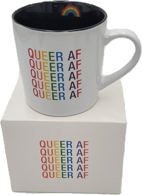 QUEER AF MUG 18oz