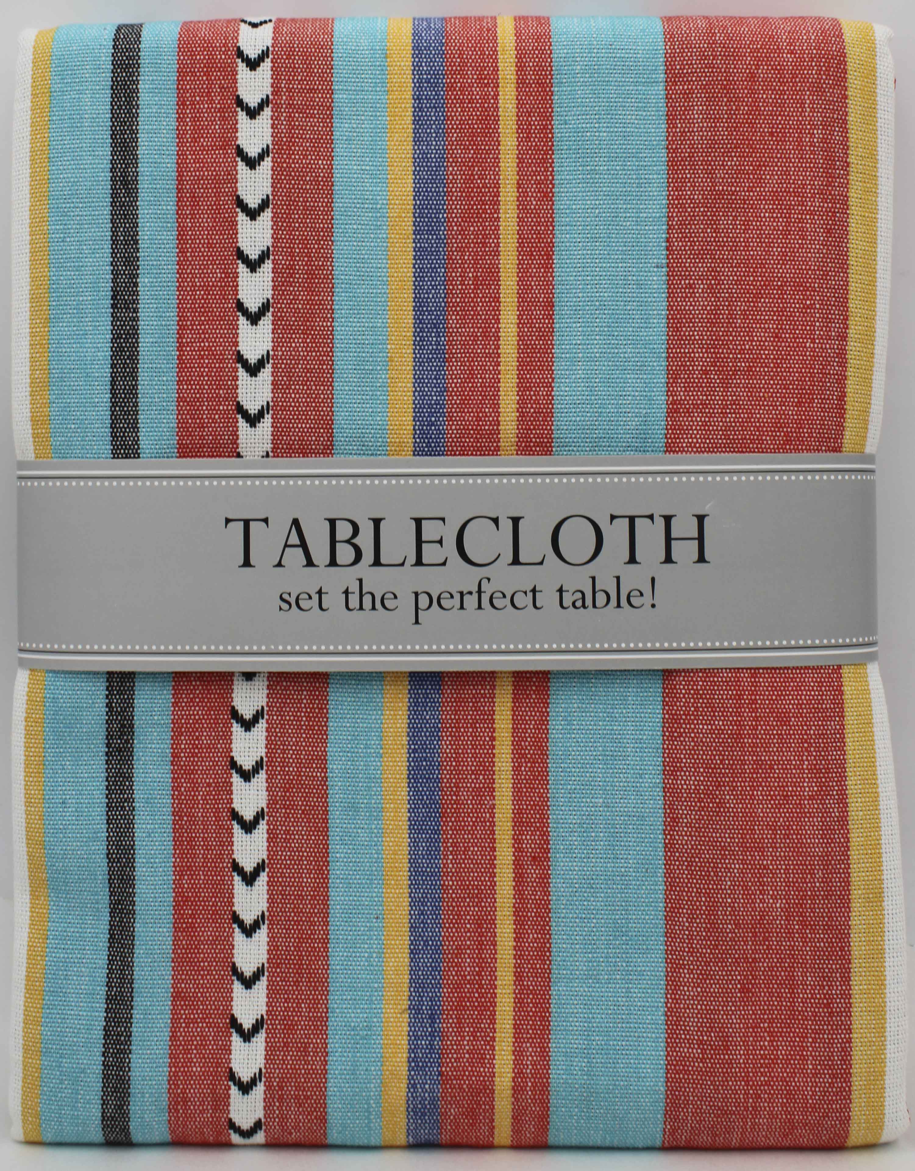 TABLECLOTH - 60 X 84 STRIPE