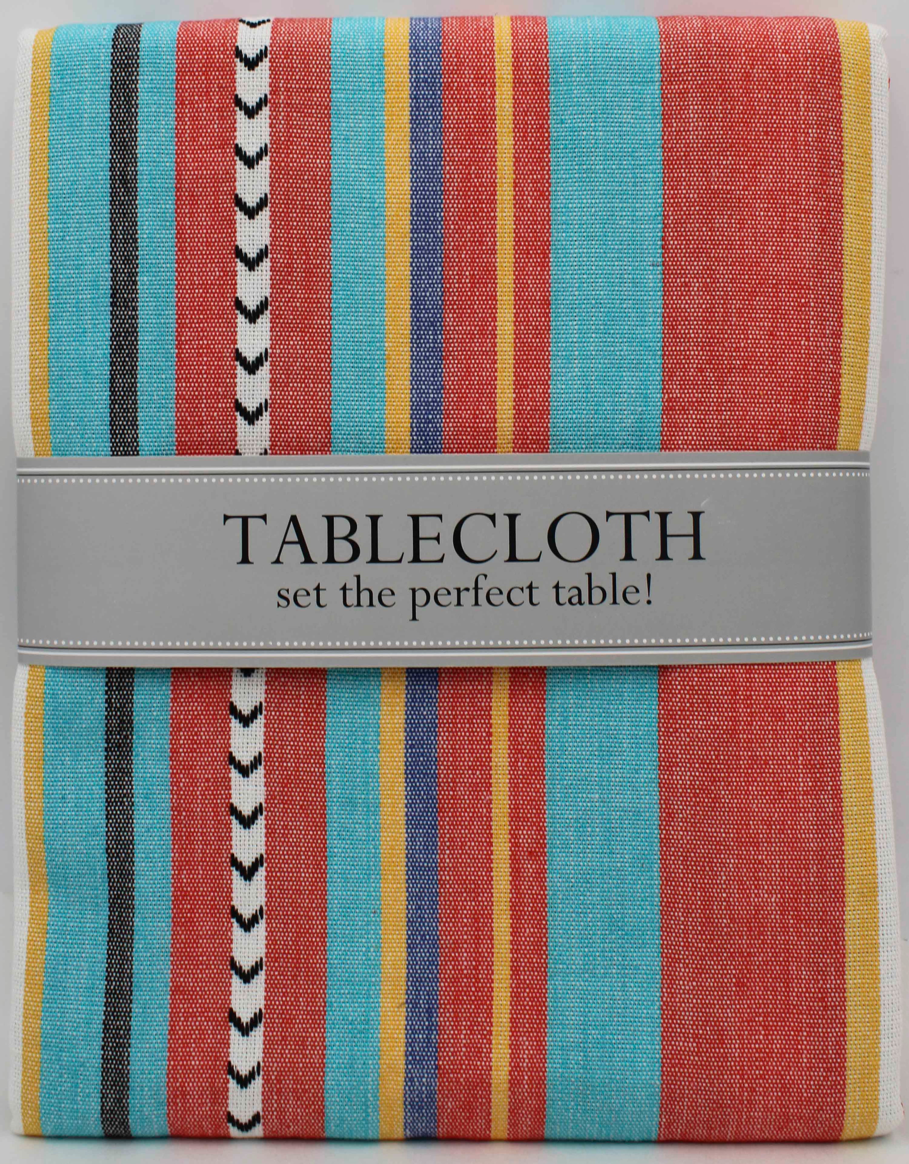 TABLECLOTH - 60 X 84 STRIPE
