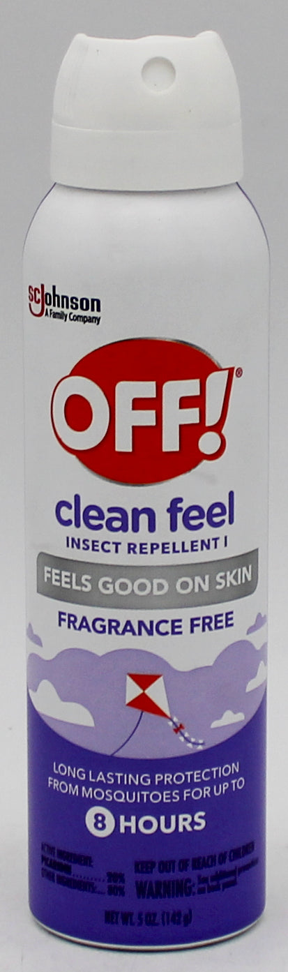 SP OFF CLEAN FEEL INSECT REPELLENT GOOD ON SKIN 5oz