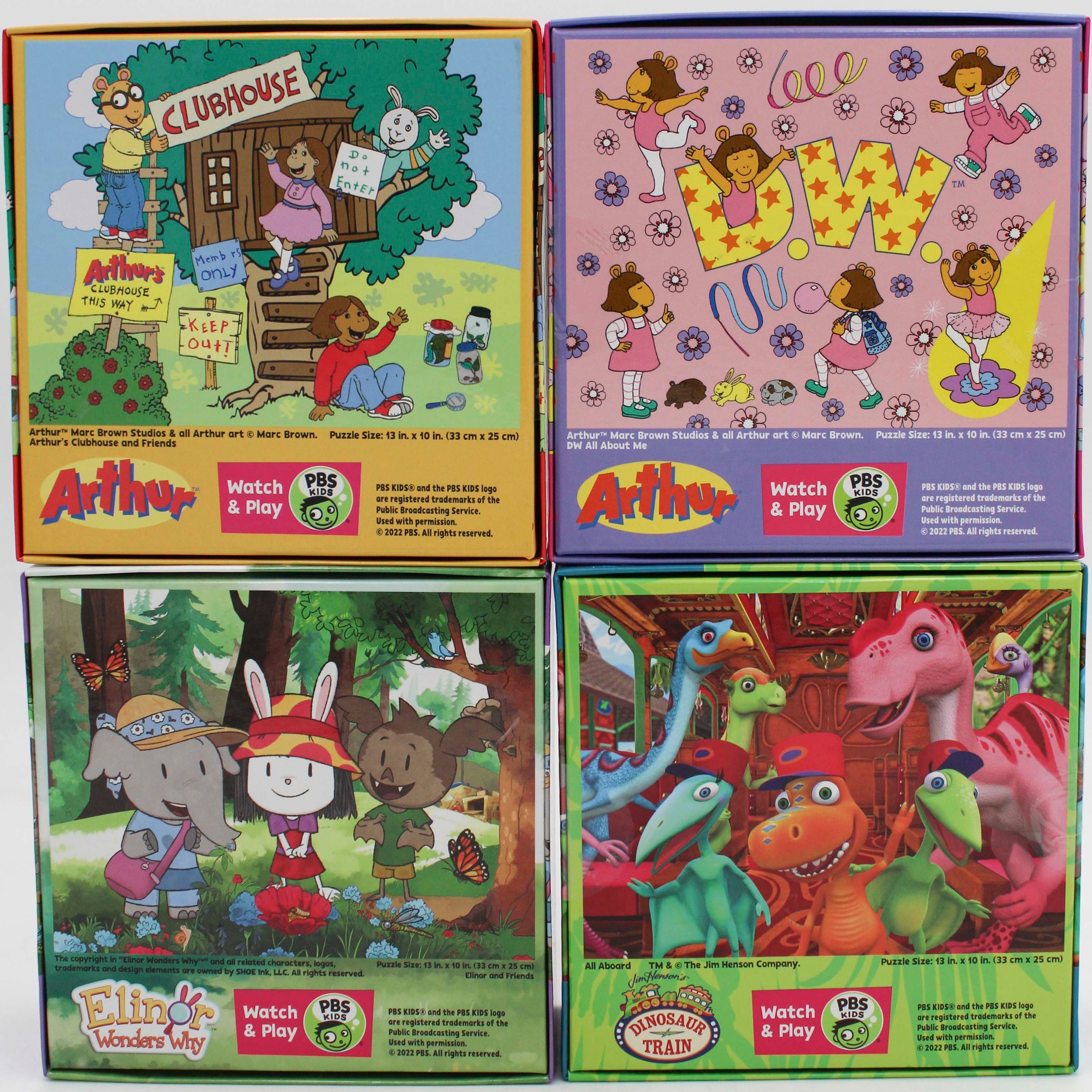 CRA-Z-ART PBS KIDS ARTHUR PUZZLE ASSORTMENT MULTI PC