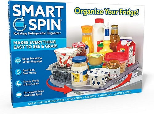 SMART SPIN ROTATING REFRIGERATOR ORGANIZER
