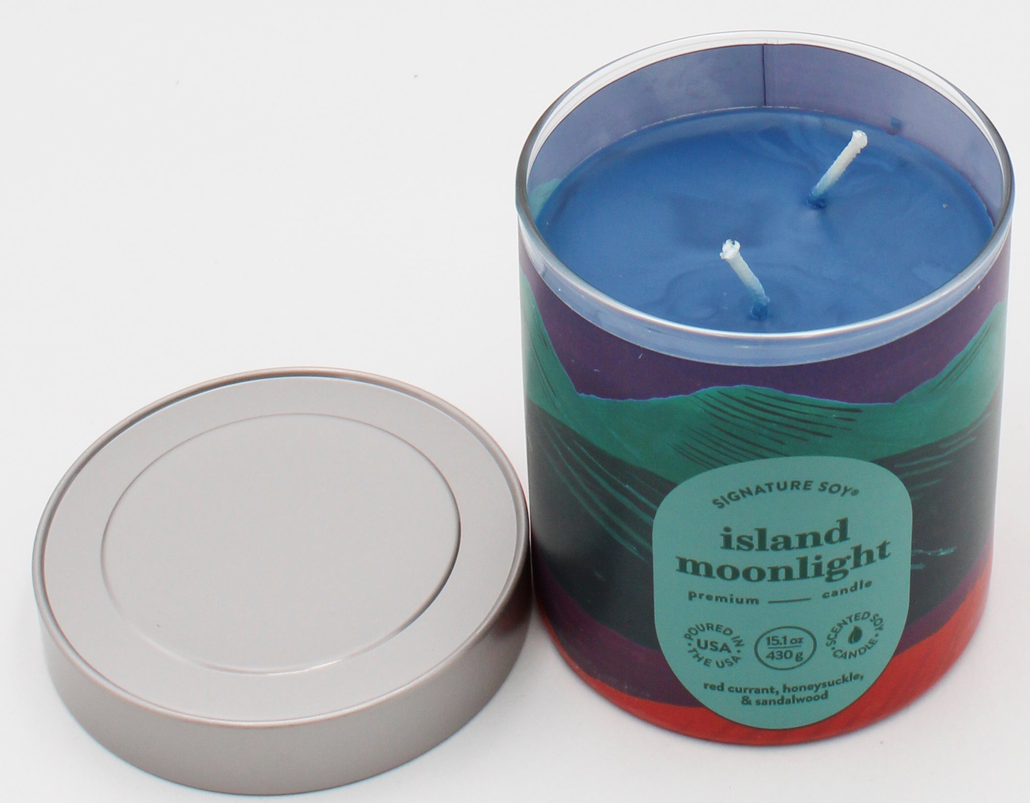 SIGNATURE SOY JAR CANDLE ISLAND MOONLIGHT 15.1oz