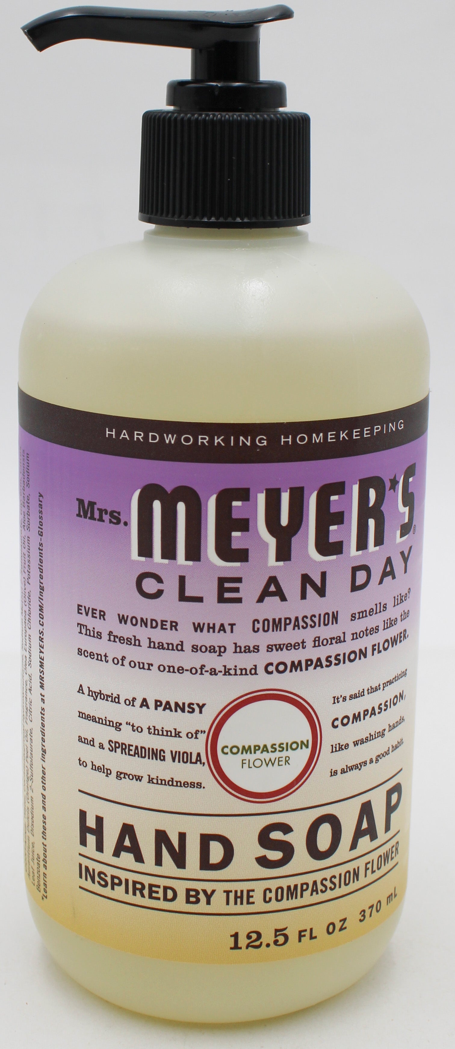 MRS MEYERS HAND SOAP COMPASSION FLOWER 12.5oz US