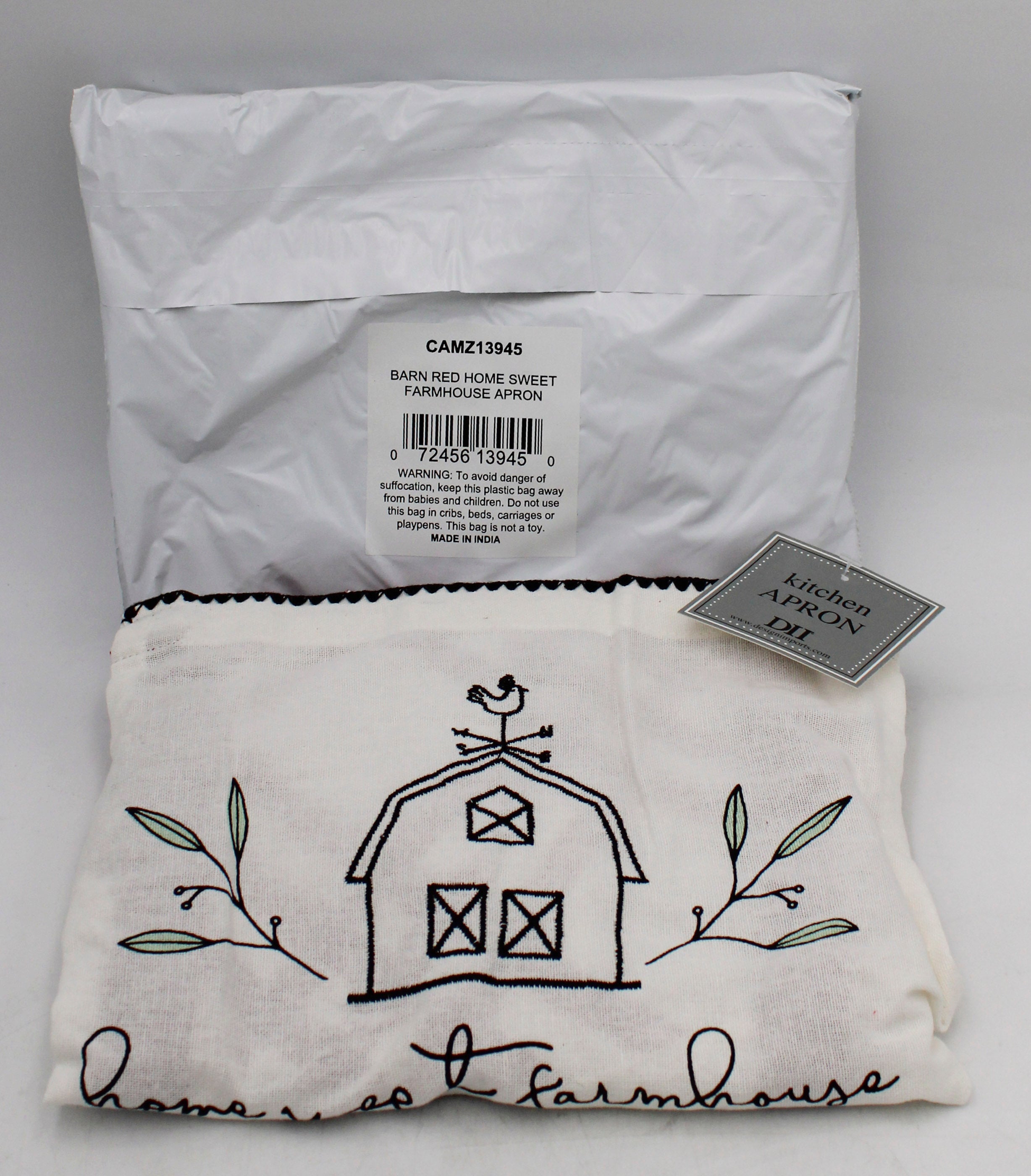 APRON - BARN RED HOME SWEET FARMHOUSE