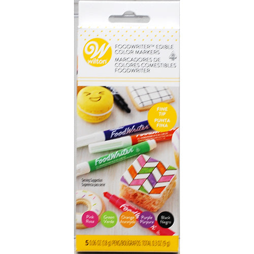FOOD COLOR MARKERS .3oz/5CT-ASST