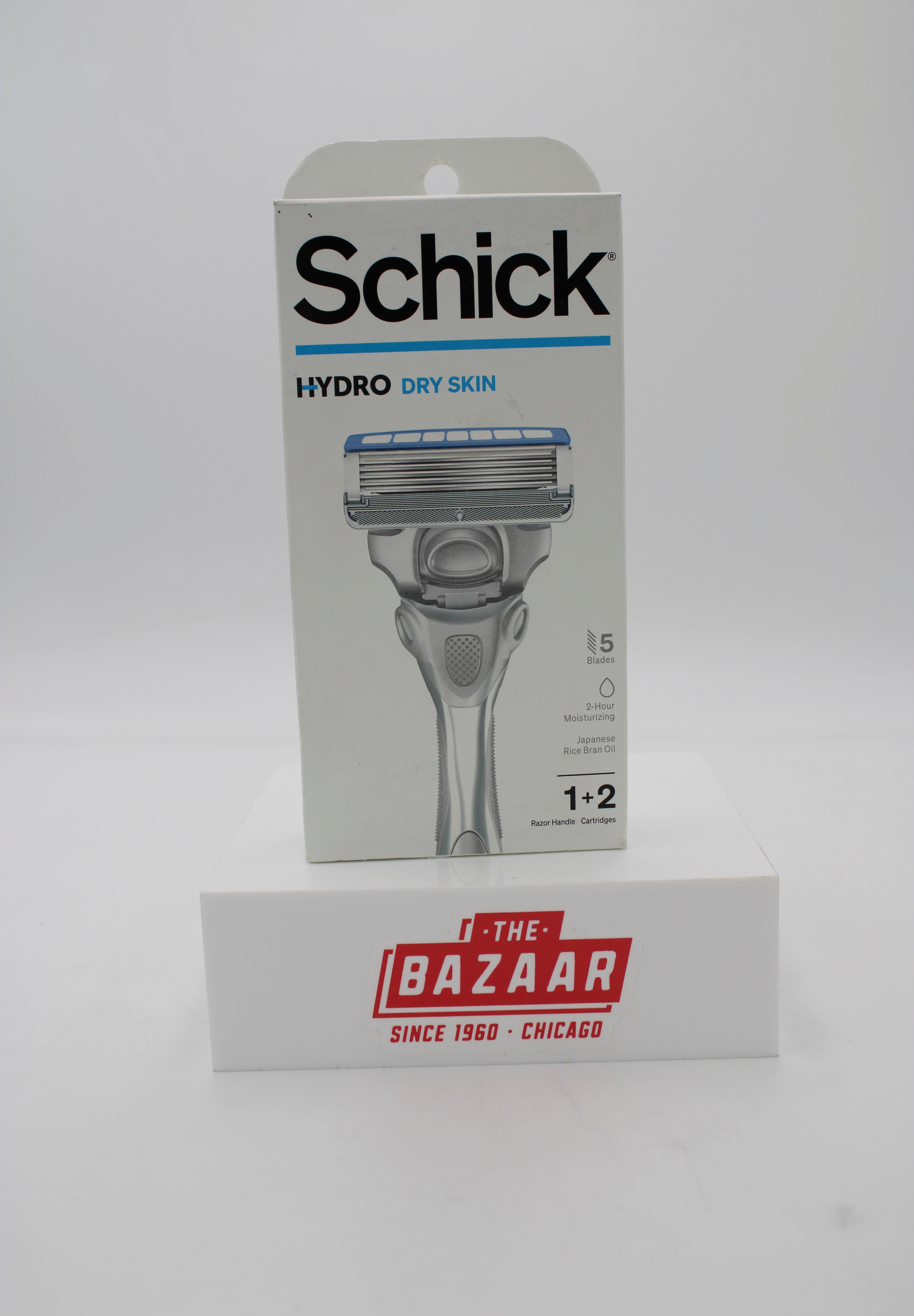 SP SCHICK HYDRO DRY SKIN RAZOR W/2RFLL NI