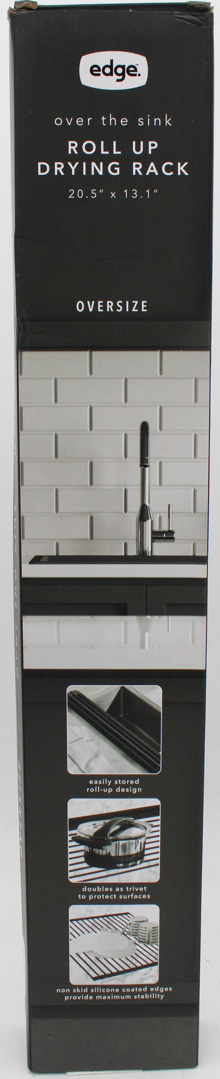 OVERSIZED OVER THE SINK ROLL UP DRYING RACK - 20.5X13.1INCH