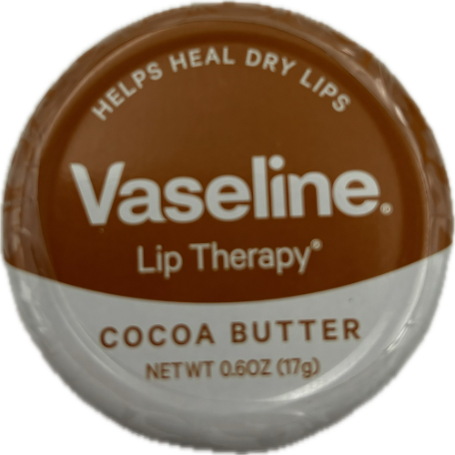 VASELINE LIP THERAPY 0.6oz TIN COCOA BUTTER