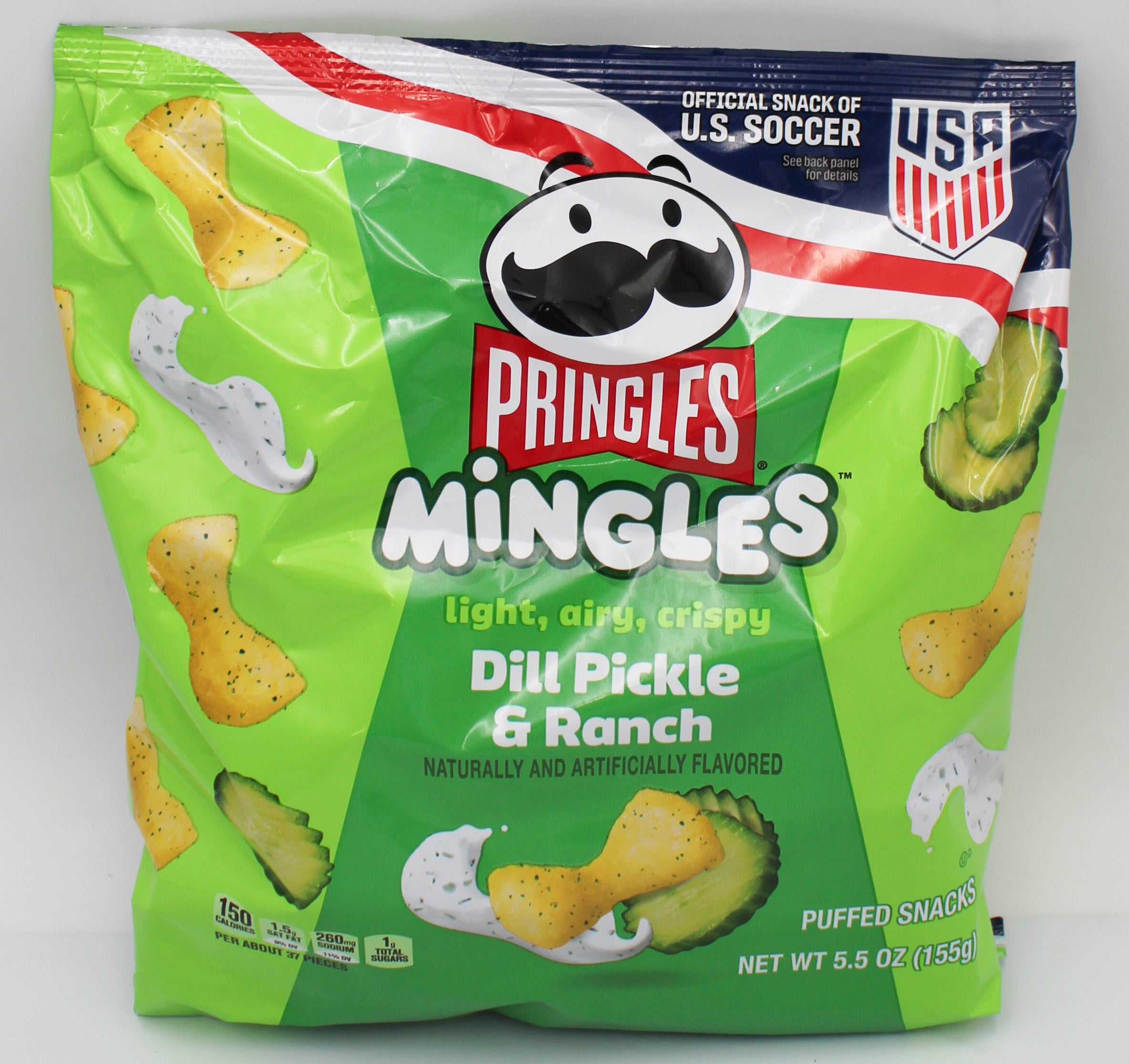 PRINGLES MINGLES DILL PICKLE RANCH 5.5 Oz BB 1/17/27 NI