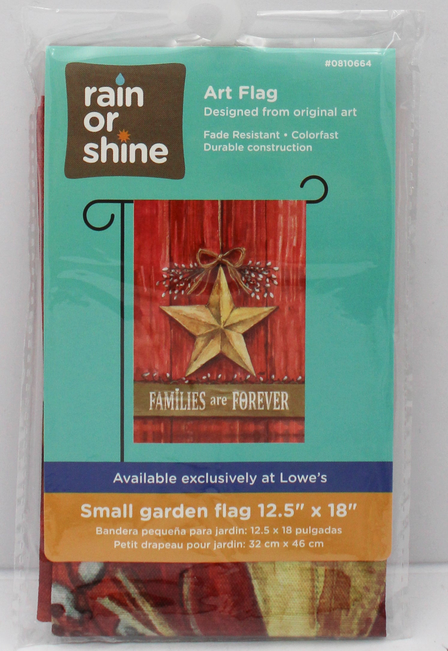 GARDEN FLAG - FAMILIES ARE FOREVER 12.5in x 18in