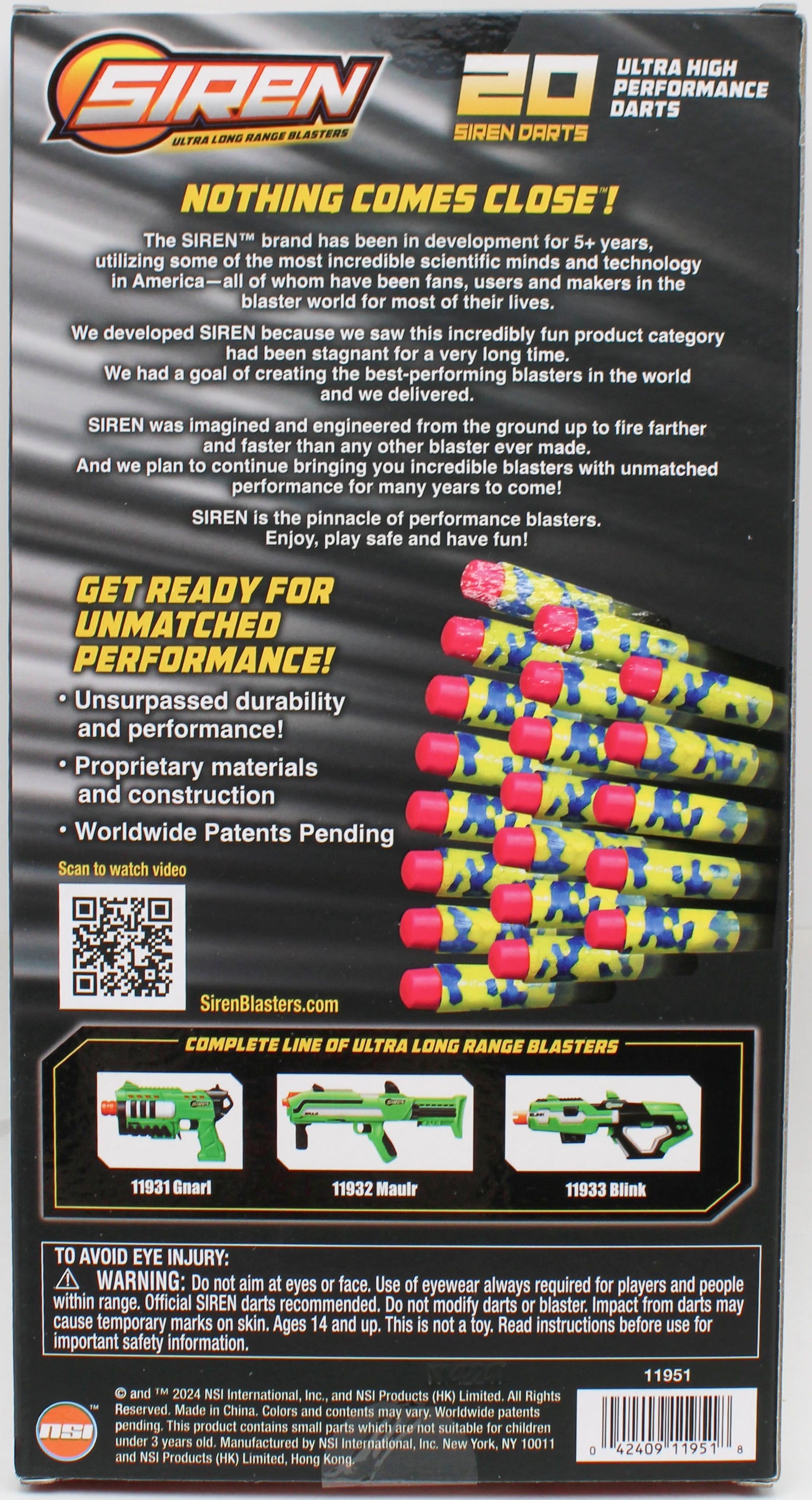 SIRE 20 PC BOLT REFILL