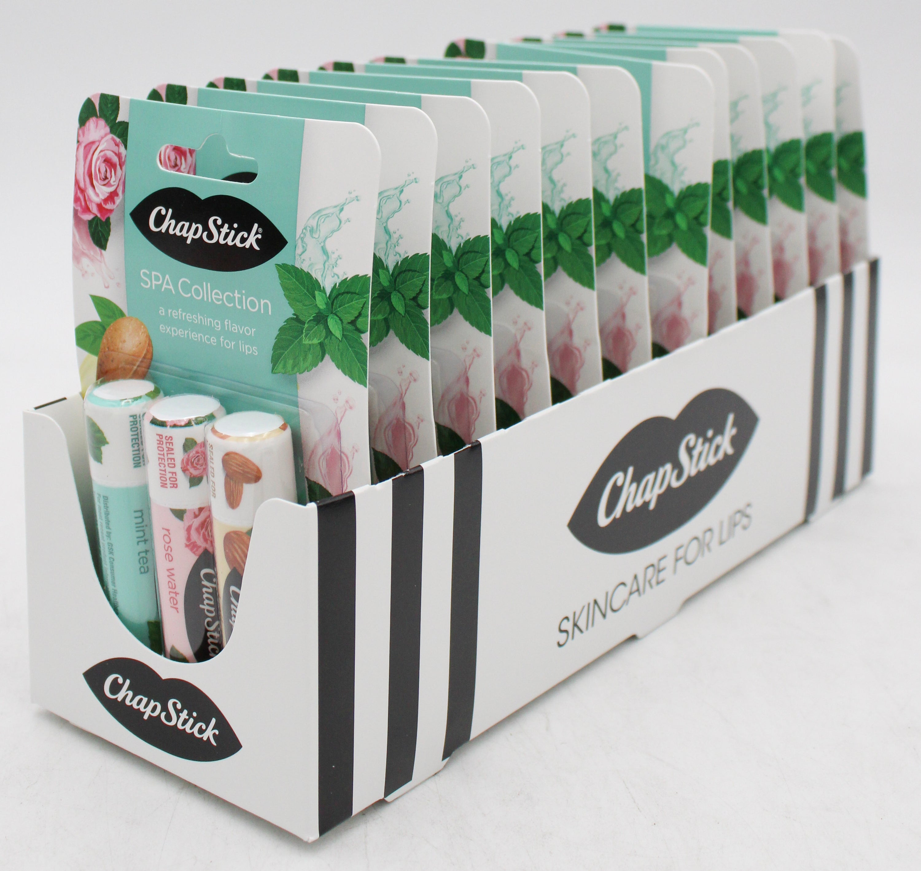 CHAPSTICK ROSE/MINT/ALMOND SPA 3CT .45OZ 11/2027