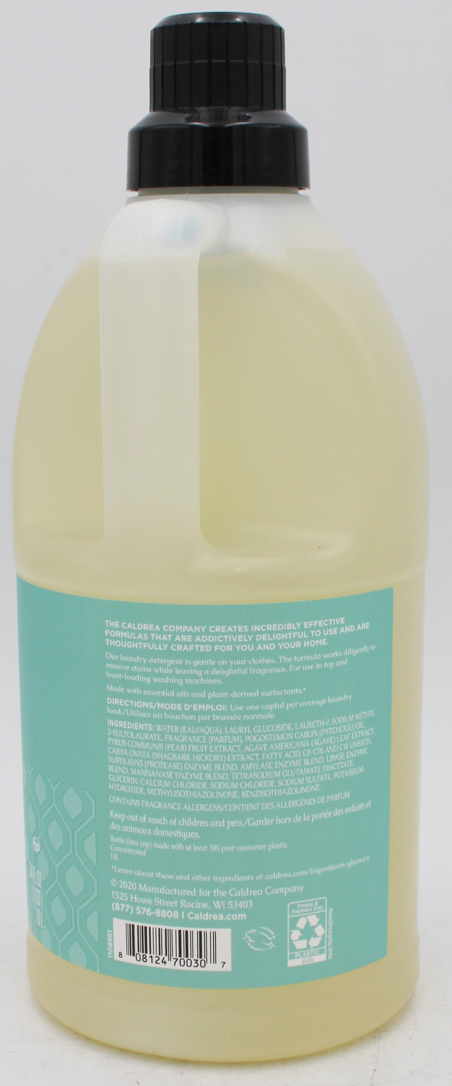 SP CALDREA LAUNDRY DETERGENT 64oz PEAR BLOSSOM AGAVE