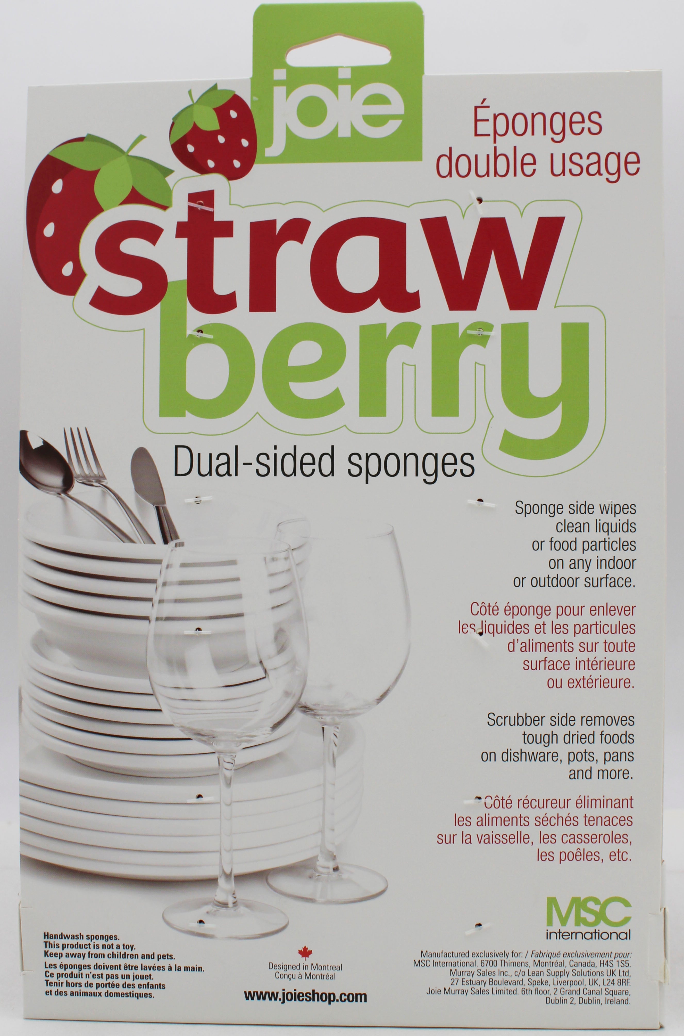 6PC STRAWBERRY SPONGES NI