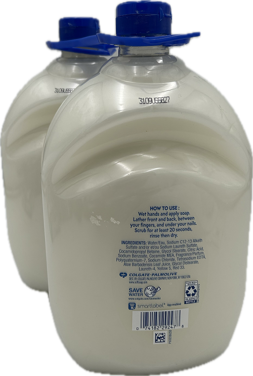 SOFTSOAP LIQUID HAND SOAP SOOTHING CLEAN ALOE 2ct 64oz NI