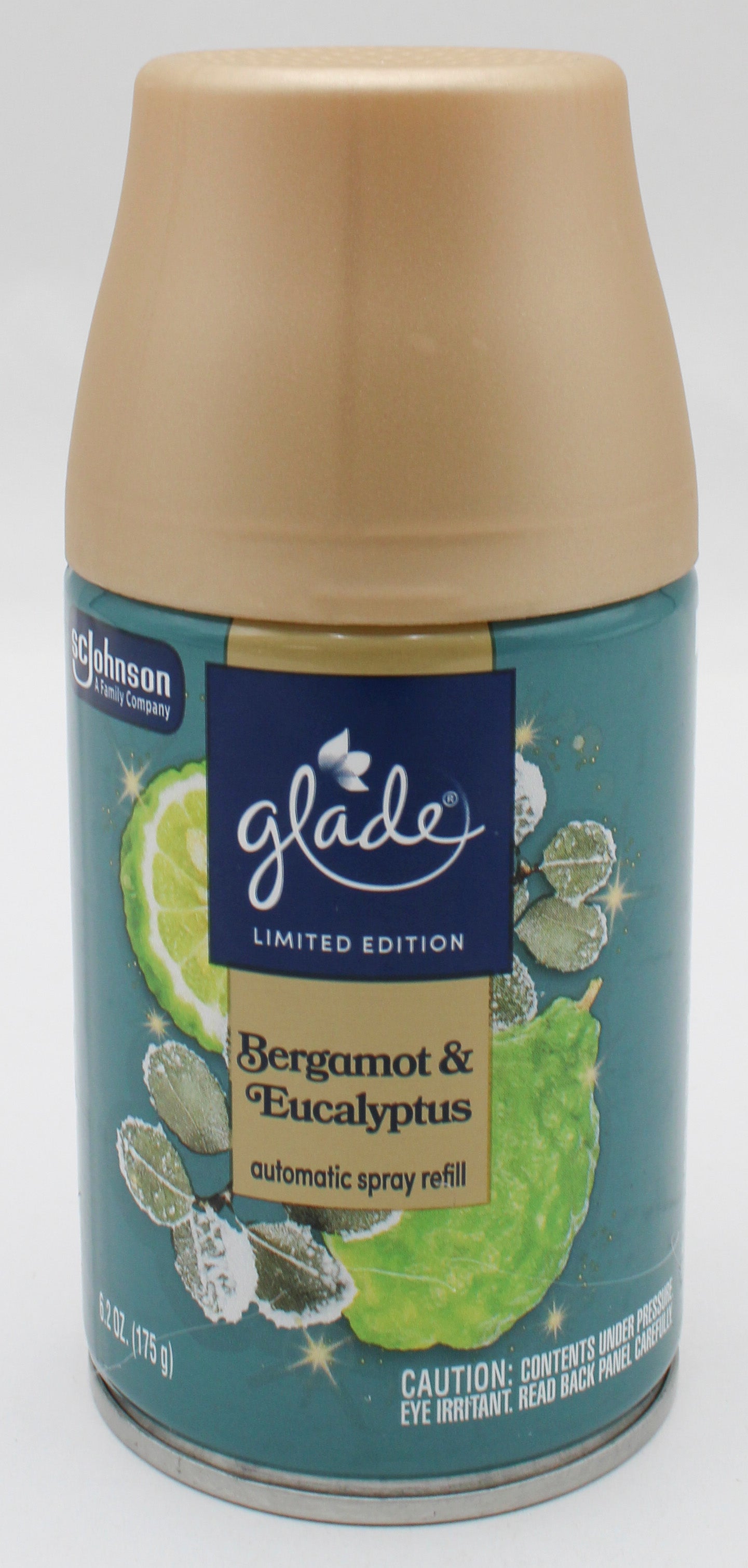 GLADE AUTOMATIC SPRAY REFILL BERGAMOT & EUCALYPTUS 6.2oz US