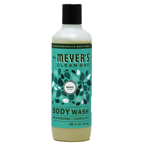 MRS MEYER'S BODY WASH 16oz-BASIL