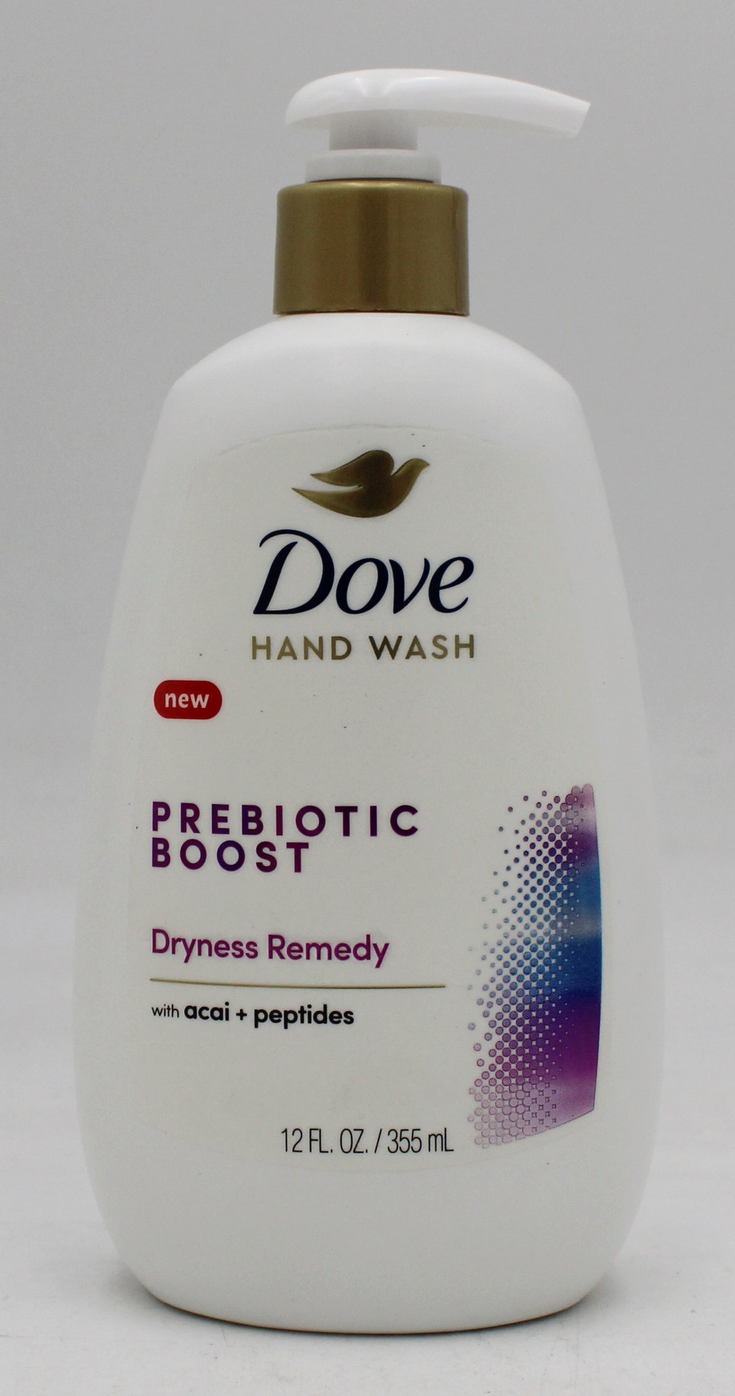 DOVE HAND WASH PREBIOTIC BOOST DRYNESS REMEDY 12oz/355ml