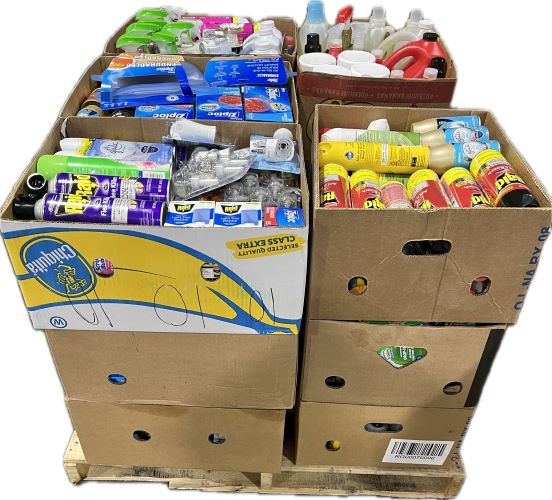 SP SC JOHNSON MISC PALLET 15CS 600PCS ASSORTED RG00070096