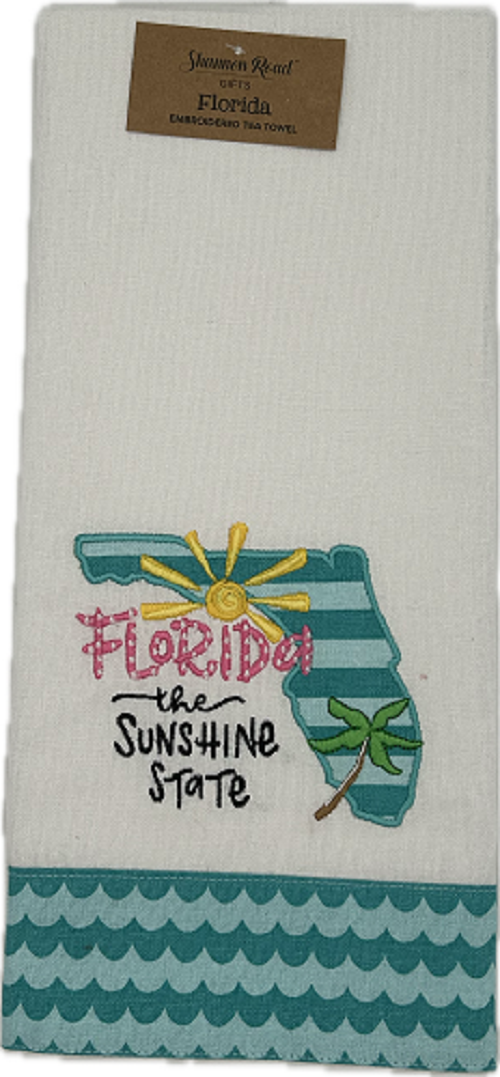 FLORIDA TEA TOWEL