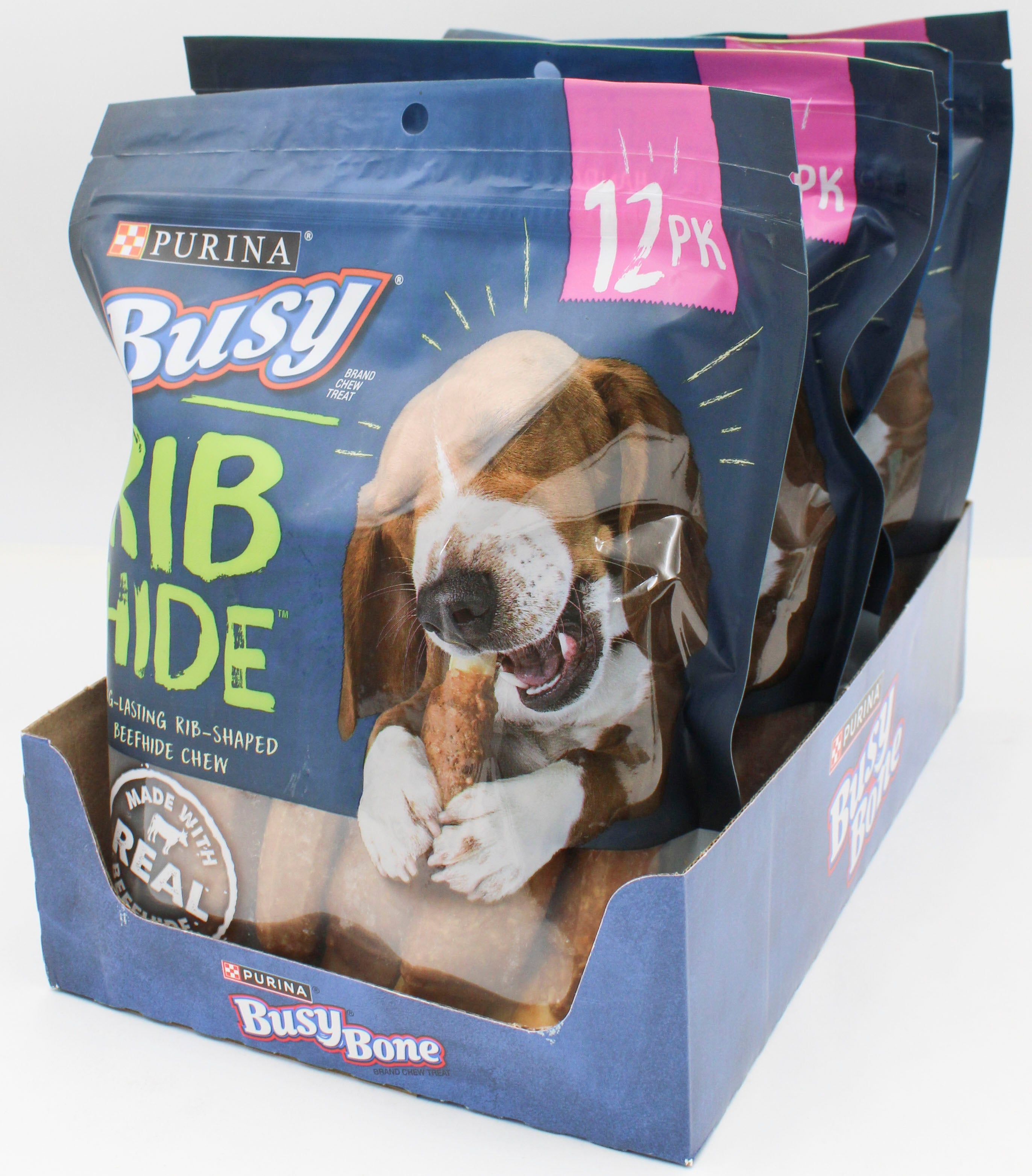 PURINA BUSY RIBHIDE S/M 17.5oz BB 10.31.26 NI