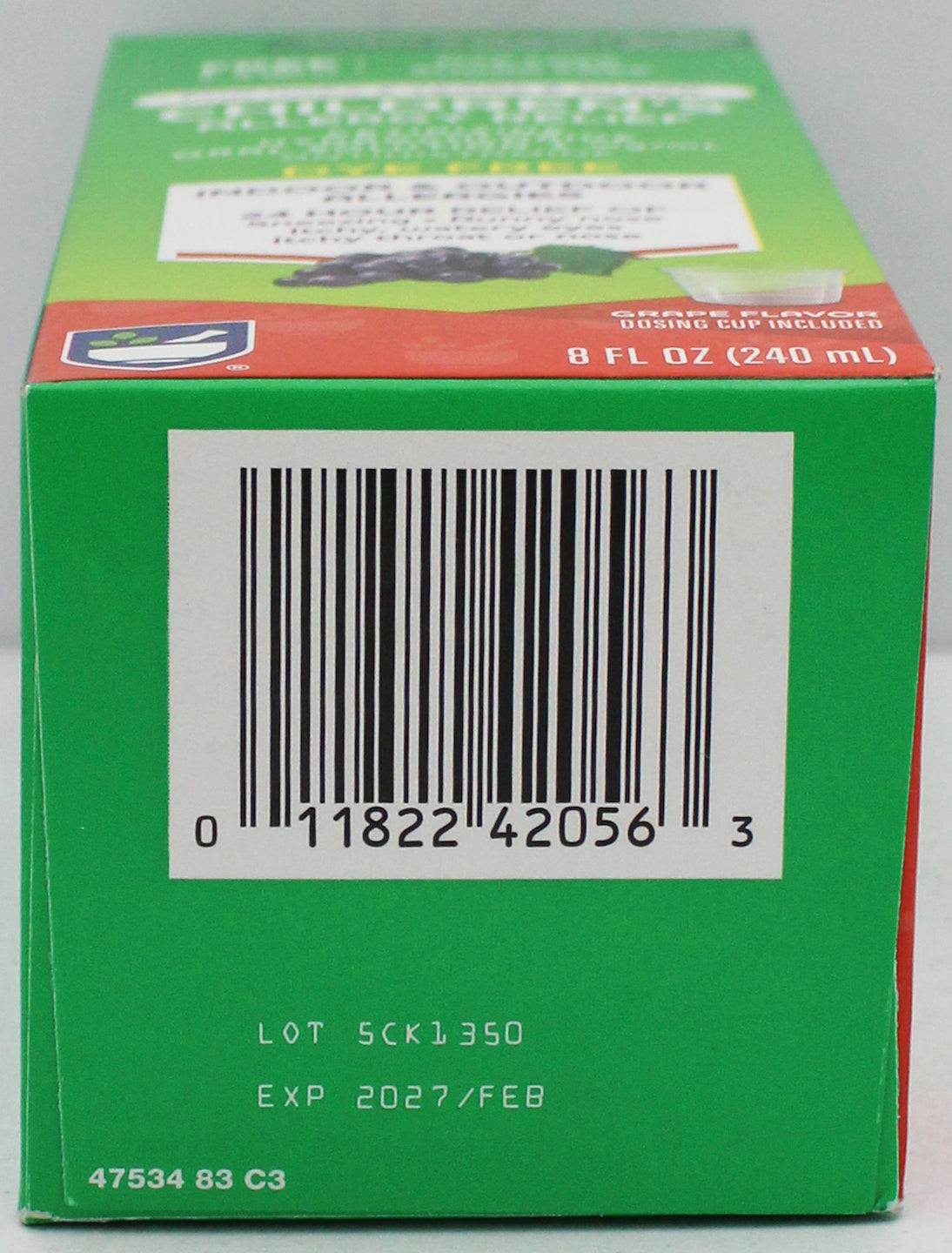 RITE AID ALLERGY RELIEF ANTIHISTAMINE 8oz EXP 2/28/2027 COMPARES TO Zyrtec