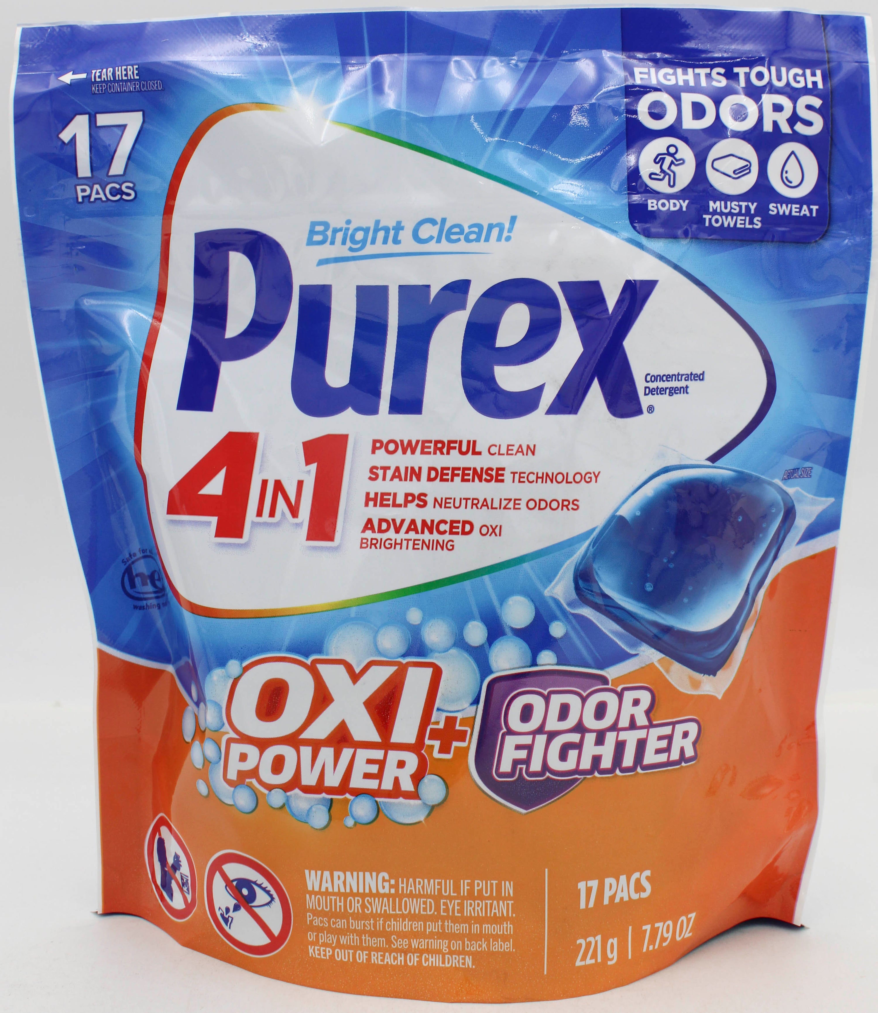 PUREX 17CT 4IN1 DUO OXI + ODOR FIGTHER
